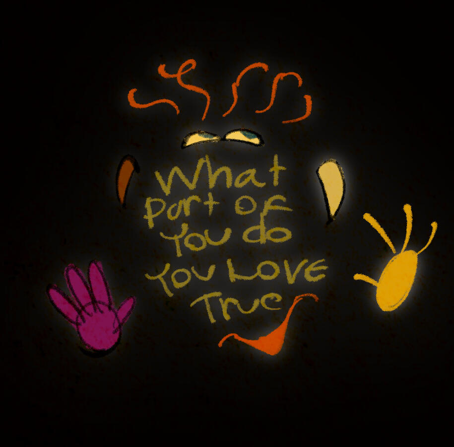 What part of you do you love true?